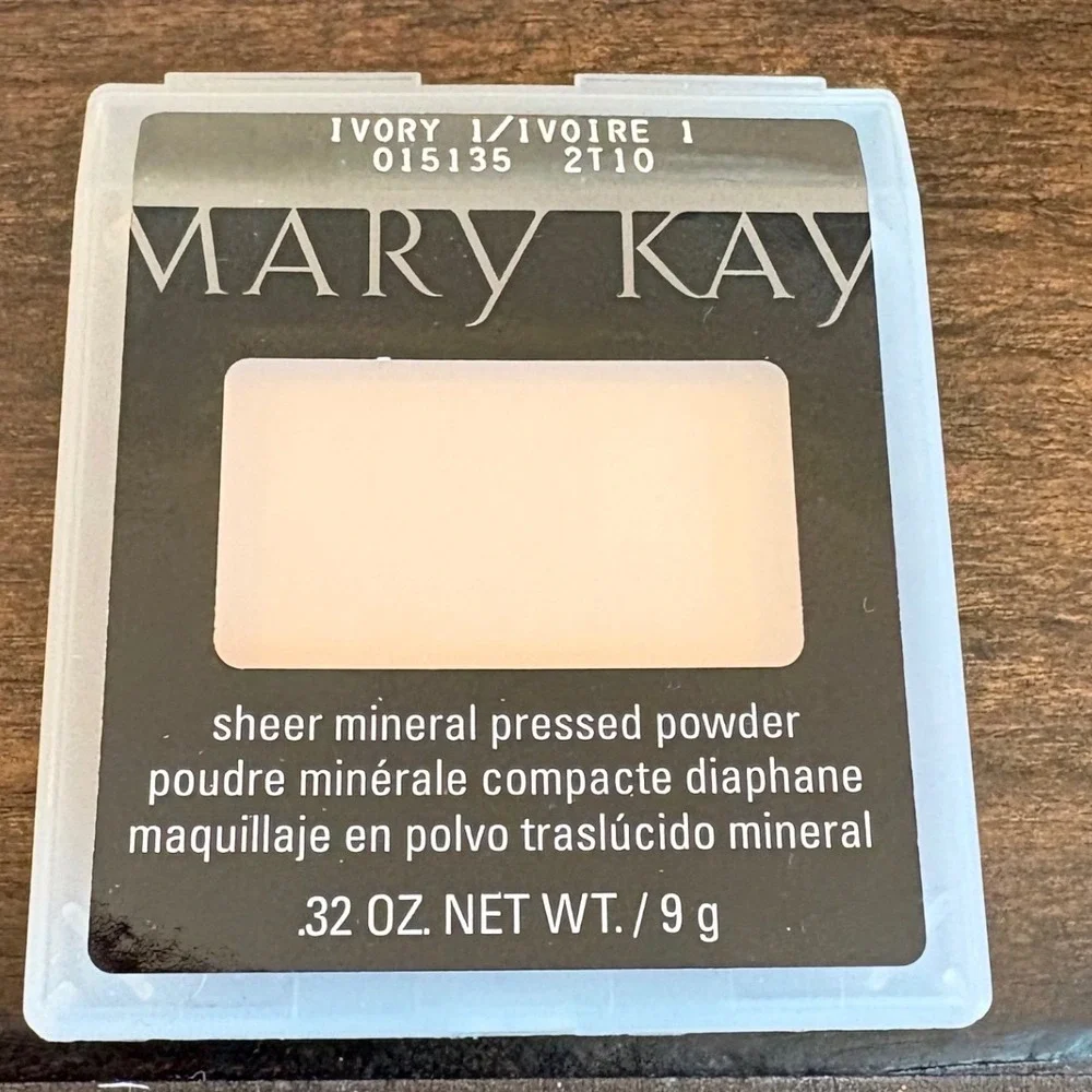 Mary Kay Sheer Mineral Pressed‎ Powder IVORY 1 #015135 NEW Discontinued